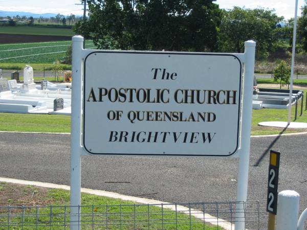 Apostolic Church of Queensland, Brightview, Esk Shire  | 