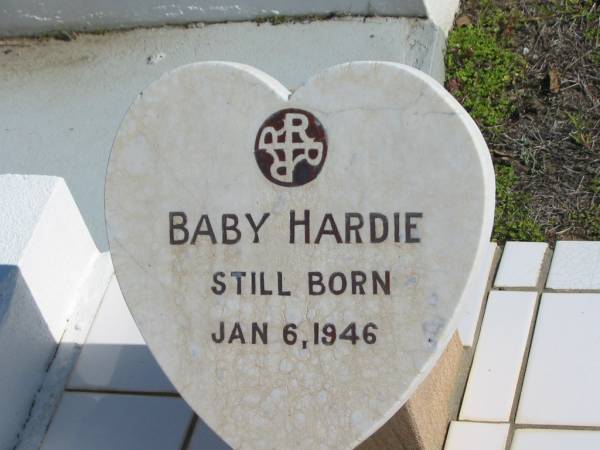 Baby HARDIE, stillborn 6 Jan 1946;  | Apostolic Church of Queensland, Brightview, Esk Shire  | 