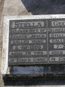 
George Harpur JONES,
died 31 Oct 1951 aged 81 years;
Alice Martha, wife,
died 10 Jan 1964 aged 90 years;
Stella, wife of George JONES,
died 5-12-1988 aged 78 years;
George, husband of Stella Jones,
died 7-3-1996 aged 94 years;
Brookfield Cemetery, Brisbane
