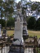 
Eliza, wife of late Thomas LOGAN of N.S.W.,
died 14 Aug 1883 aged 75 years;
Brookfield Cemetery, Brisbane
