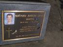 
Nathan (Natty) Aaron LANG,
18-8-1992 - 16-6-2001;
Brookfield Cemetery, Brisbane
