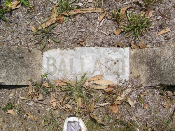 BALLARD;  | Brookfield Cemetery, Brisbane  | 