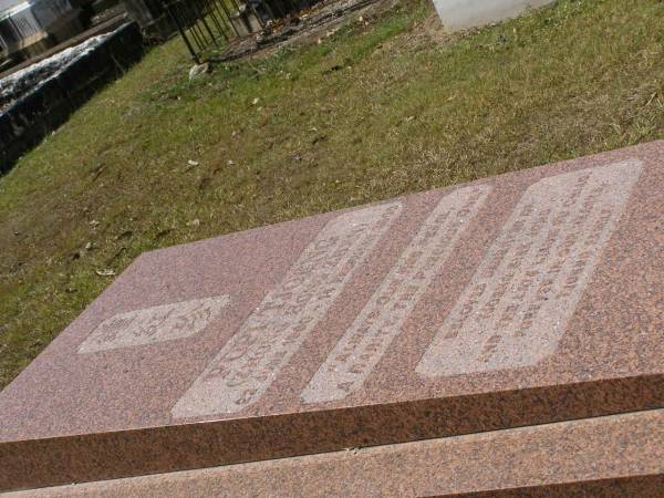 Popi TJOENG  | (Zhong Hong Zhen)  | 23 June 1960 - 14 Feb 2000,  | daughter of Tjoeng Siek Jong &  | the late Liauw Fu Chiao;  | Brookfield Cemetery, Brisbane  | 