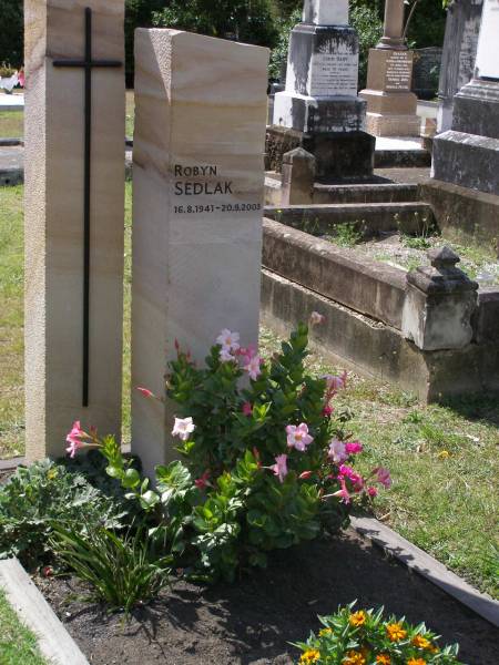 Robyn SEDLAK,  | 16-8-1941 - 20-9-2003;  | Brookfield Cemetery, Brisbane  | 