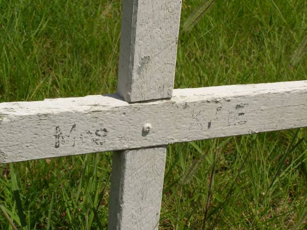 Mrs KIME;  | Brooweena St Mary's Anglican cemetery, Woocoo Shire  | 