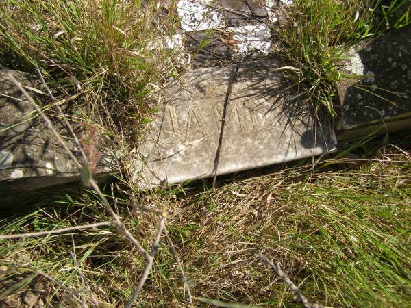 James DICKENS  | (husband of Florence May DICKENS)  | d: 21 Jul 1933, aged 70  | Fairview Cemetery, Bryden, Somerset Region, Queensland  |   | 