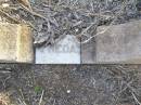 Freda M. SINN, died 10 Oct 1935 aged 3 years 3 months; Caffey Cemetery, Gatton Shire 