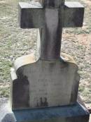 William Ernest TUCKER, born in Devonshire? England 23? Dec 1862? died 15 Dec 1913?; Canungra Cemetery, Beaudesert Shire 