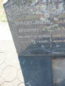 Robert Joseph MURPHY, died 13 Jan 1985? aged 77 years; Sarah Emily MURPHY, died 24 Aug 1972 aged 83 years; Canungra Cemetery, Beaudesert Shire 