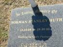 Norman Stanley HUTH, 13-12-20 - 28-01-95; Canungra Cemetery, Beaudesert Shire 