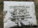 Gordon Alan PITMAN, husband grand-dad, died 18-1-1974 aged 60 years; 