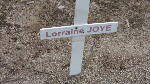 Lorraine JOYE  |   | Cawarral Cemetery  |   | 
