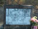 
Raymond Thomas MARSHALL, 
25th Dec 1947
aged 12 yrs
Cedar Creek Cemetery, Ferny Grove, Brisbane

