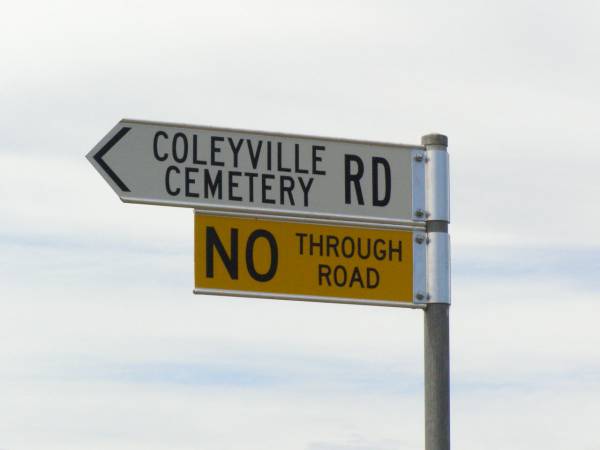 Coleyville Cemetery, Boonah Shire  | 