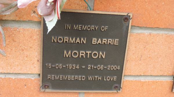 Norman Barrie MORTON  | b: 15 May 1934  | d: 21 Jun 2004  |   | Cooloola Coast Cemetery  |   | 