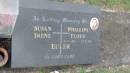 
Susan Irene EULER

Phillips Floyd EULER
b: 31 Jan 1943
d: 11 May 2001

Cooloola Coast Cemetery


