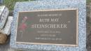 
Ruth May STEINSCHERER
d: 29 Nov 1994 aged 50

Cooloola Coast Cemetery

