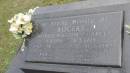 
Alfred William Charles ROGERS
b: 5 Sep 1919
d: 28 Mar 1998
daughters Julie, Jenny
grandsons Aaron, John, Thomas

Cooloola Coast Cemetery

