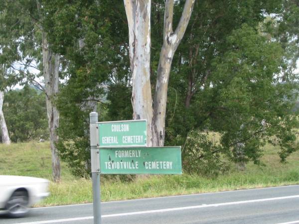 Coulson General Cemetery, Scenic Rim Region  | 