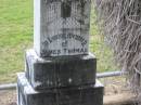 James Thomas, husband of Ellen HOOPER, died 20 March 1910 aged 65 years; Ellen, wife of J.T. HOOPER, died 2 June 1934 aged 87 years; Coulson General Cemetery, Scenic Rim Region 