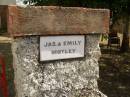 Jas [James?] & Emily MOTLEY; Crows Nest Methodist Pioneer Wall, Crows Nest Shire 