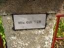 Wm [William] GUNTER; Crows Nest Methodist Pioneer Wall, Crows Nest Shire 