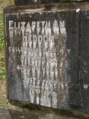 
Elizabeth Ann HEDDON
d: 9 Sep 1932 aged 84

Richard HEDDON
d: 21 Feb 1934 aged 84

Diddillibah Cemetery, Maroochy Shire

