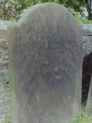
James SANDERS
d: 7 May 1822 aged 60 at Pack?y in this parish

youngest son
Thomas SANDERS
d: ? apr 1830 aged 27

Cemetery of Dryfesdale Parish Church, Lockerbie, Dumfriesshire, Scotland

