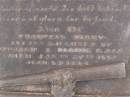 
Grave of Mary COSTELLO,
Frances Mary GALE,
& James Henry GALE,
Old Dubbo cemetery,
New South Wales
