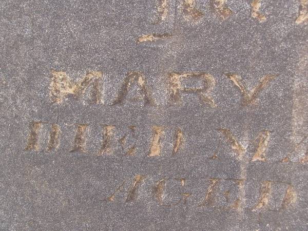 Grave of Mary COSTELLO,  | Frances Mary GALE,  | & James Henry GALE,  | Old Dubbo cemetery,  | New South Wales  | 