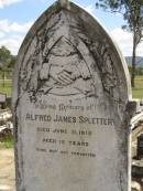 
Alfred James SPLETTER,
died 11 June 1915 aged 15 years;
Dugandan Trinity Lutheran cemetery, Boonah Shire
