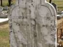 
Henrietta Minnie SCHUBRING,
born 10 Nov 1828,
died 13 July 1903;
Dugandan Trinity Lutheran cemetery, Boonah Shire

