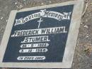 
Frederick William STUMER,
26-9-1908 - 3-10-1986;
Dugandan Trinity Lutheran cemetery, Boonah Shire
