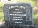 
Carl G. BEHRENDORFF,
father,
died 8 Feb 1970 aged 93 years;
Dugandan Trinity Lutheran cemetery, Boonah Shire
