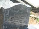 
Ruby STEGERT,
daughter sister,
died 9 June 1943 aged 38 years;
Dugandan Trinity Lutheran cemetery, Boonah Shire
