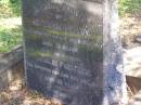 
Ada Louisa MELLOY
18 Mar 1941 aged 73 
(husband) Charles Frederick (MELLOY)
20 Dec 1947? aged 83
South Brisbane (Dutton Park) Cemetery

