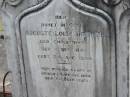 
Auguste Loise DREYER (geb CHRISTOFFEL)
geb 11 Sep 1867, gest 24 Aug 1909
Eagleby Cemetery, Gold Coast City
