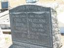 
Carl W BEHM
d: 1916, aged 84
Wilhelmine BEHM
d: 1930, aged 98
Eagleby Cemetery, Gold Coast City
