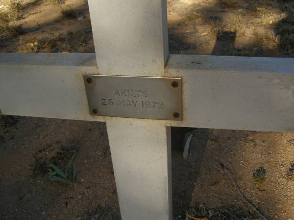 AEILTS  | d: 26 May 1972  |   | Exmouth Cemetery, WA  |   | 