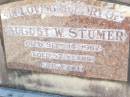 August W. STUMER, died 14 Sept 1967 aged 57 years; Fernvale General Cemetery, Esk Shire 