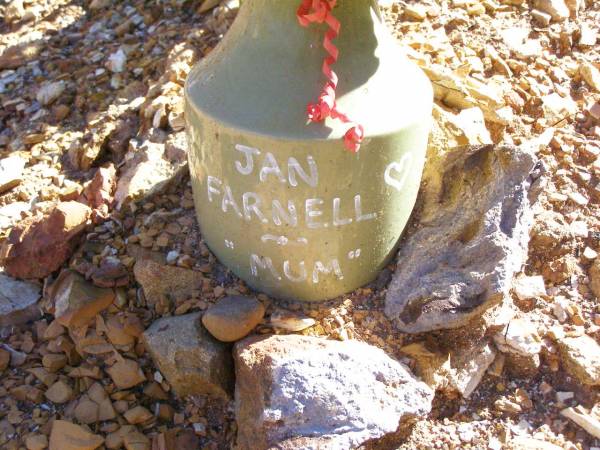 Jan FARNELL, mum;  | Fernvale General Cemetery, Esk Shire  | 