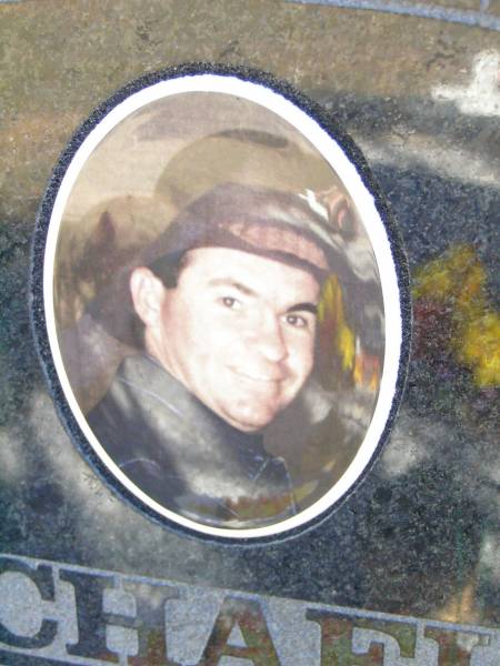 John Michael BRIGGS,  | 7-10-1965 - 3-11-1996,  | son of Judy & Robert,  | brother of Elizabeth, Robert, Shirley,  | Paul & Barry;  | Fernvale General Cemetery, Esk Shire  | 