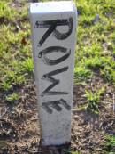 
ROWE, HA-01-24;
Gheerulla cemetery, Maroochy Shire

