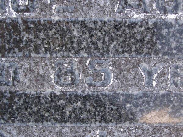 Harry Joseph SIMS, brother  | died 10 Aug 1981 aged 85 years;  | Gheerulla cemetery, Maroochy Shire  | 