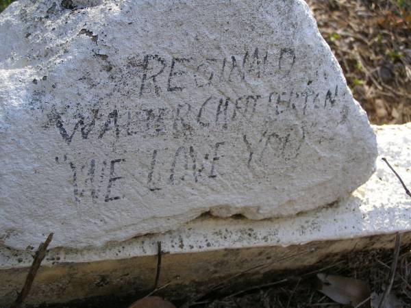 Reginald Walter CHATTERTON;  | Gheerulla cemetery, Maroochy Shire  | 