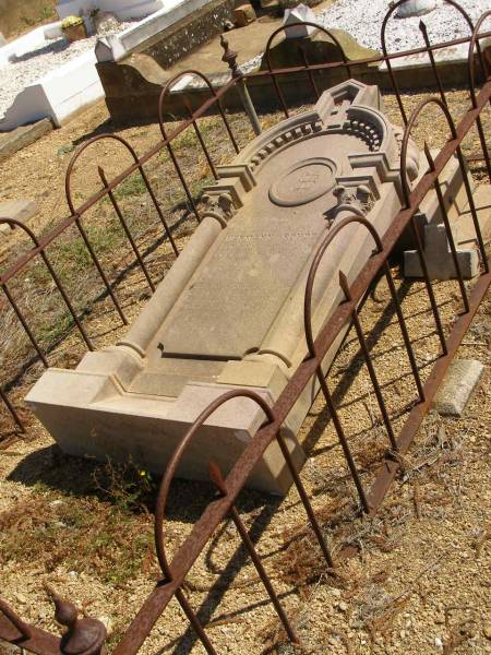 Hermann ROHDE,  | born 11 Nov 1818,  | died 7 Oct 1898;  | Glencoe Bethlehem Lutheran cemetery, Rosalie Shire  | 