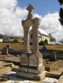 Friedrich KAJEWSKI, born 26 April 1854, died 29 April 1931; Caroline KAJEWSKI, born 13 Sept 1852, born 10 May 1924; Glencoe Bethlehem Lutheran cemetery, Rosalie Shire 