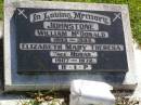 
William McDonald JOHNSTONE,
1893 - 1946;
Elizabeth Mary Theresa (nee MORAN),
1907 - 1972;
Gleneagle Catholic cemetery, Beaudesert Shire
