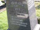 
Denis BROLAN,
died 7 Feb 1942 aged 79 years;
Bridget, wife,
died 6 May 1946 aged 90 years;
Bridget, daughter,
died 5 Oct 1907;
William, son,
died 29 June 1908;
Gleneagle Catholic cemetery, Beaudesert Shire
