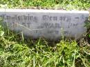 
Ernest Edward PYE,
died 26 July 1919 aged 26 years;
Gleneagle Catholic cemetery, Beaudesert Shire
